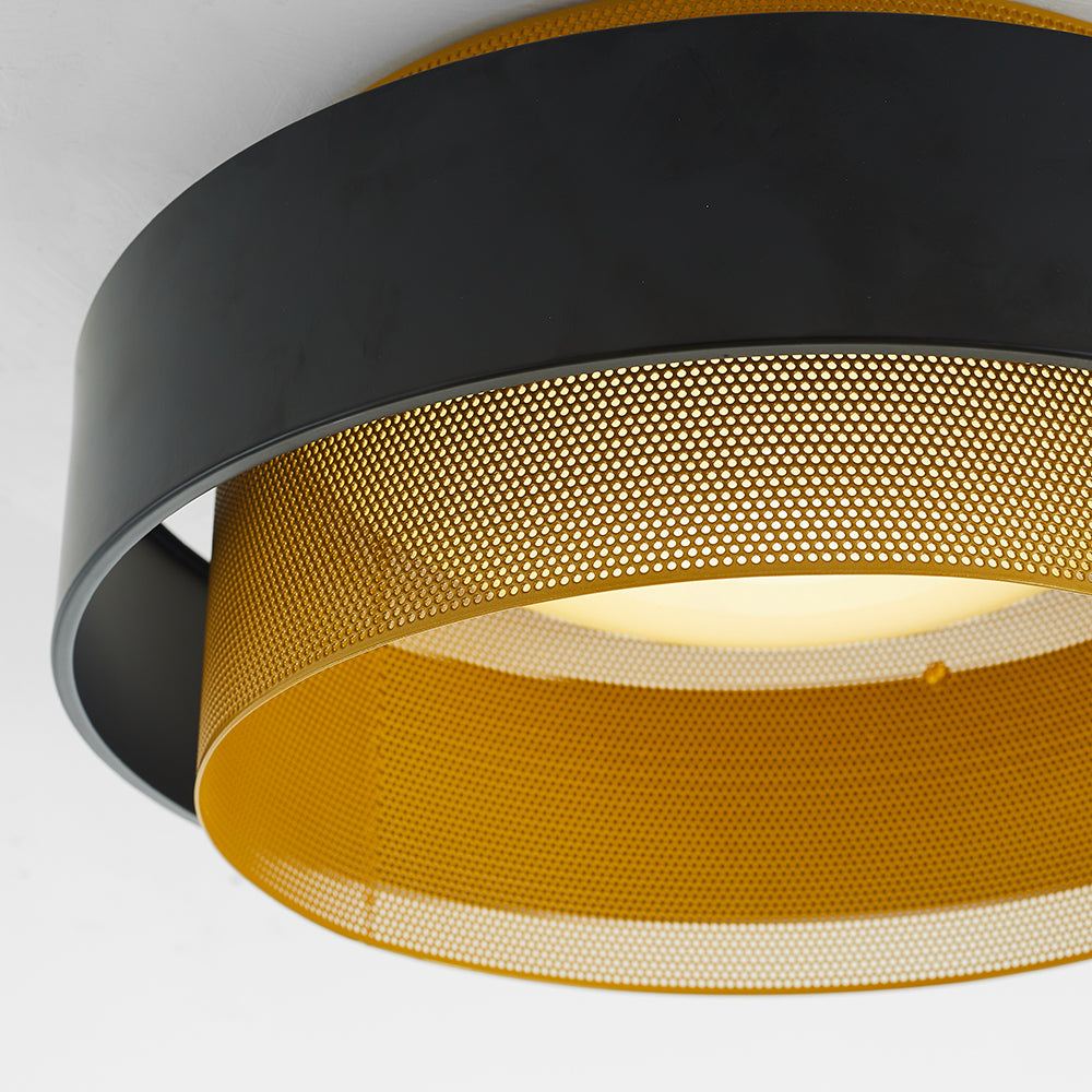 Arisha Moderne LED Deckenleuchte Weiß/Schwarz Wohnzimmer/Esszimmer