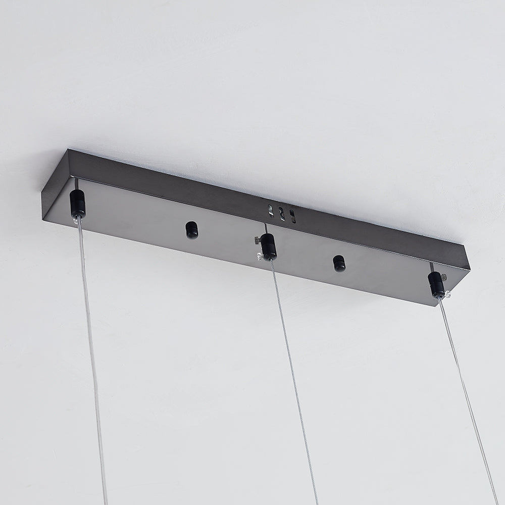 Kristy Pendelleuchte  Glas Modern LED  Metall  Esszimmer Wohnzimmer