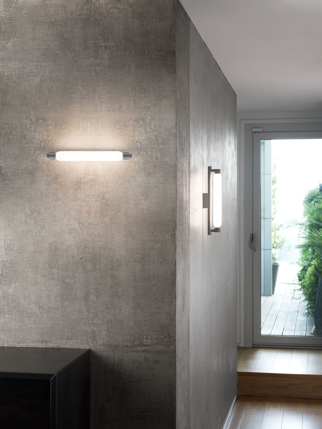 Cumiror Glas-Wandleuchte