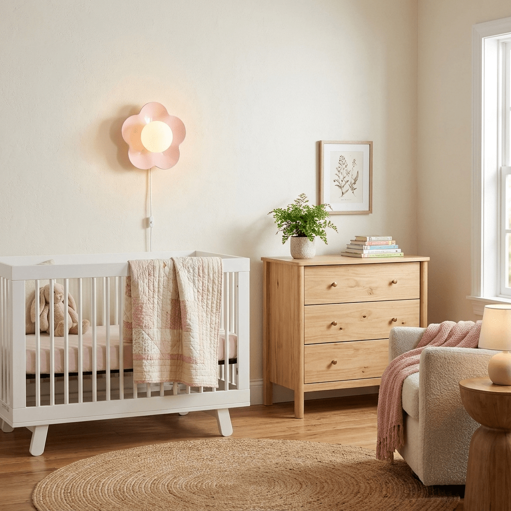 Miranine La fleur Wandleuchte mit Stecker