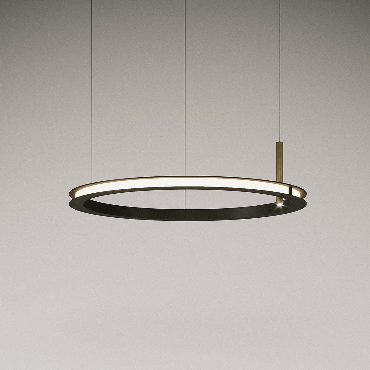 Virauian Kronleuchter Ring geschichtet minimalistisch