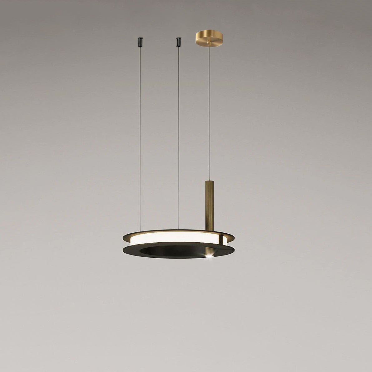 Virauian Kronleuchter Ring geschichtet minimalistisch
