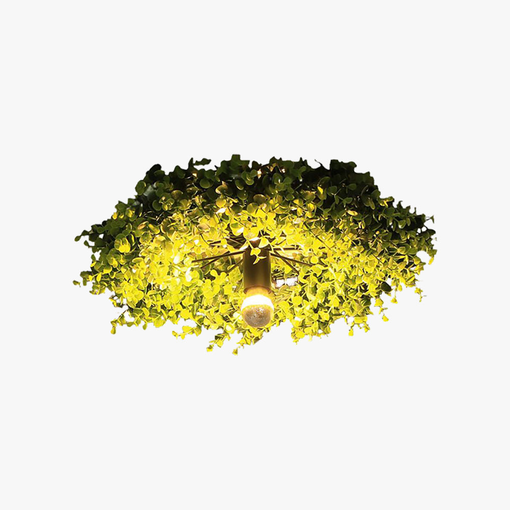 Ritta  Nest Pflanzen LED Deckenleuchte Grün Schlafzimmer/Wohnzimmer