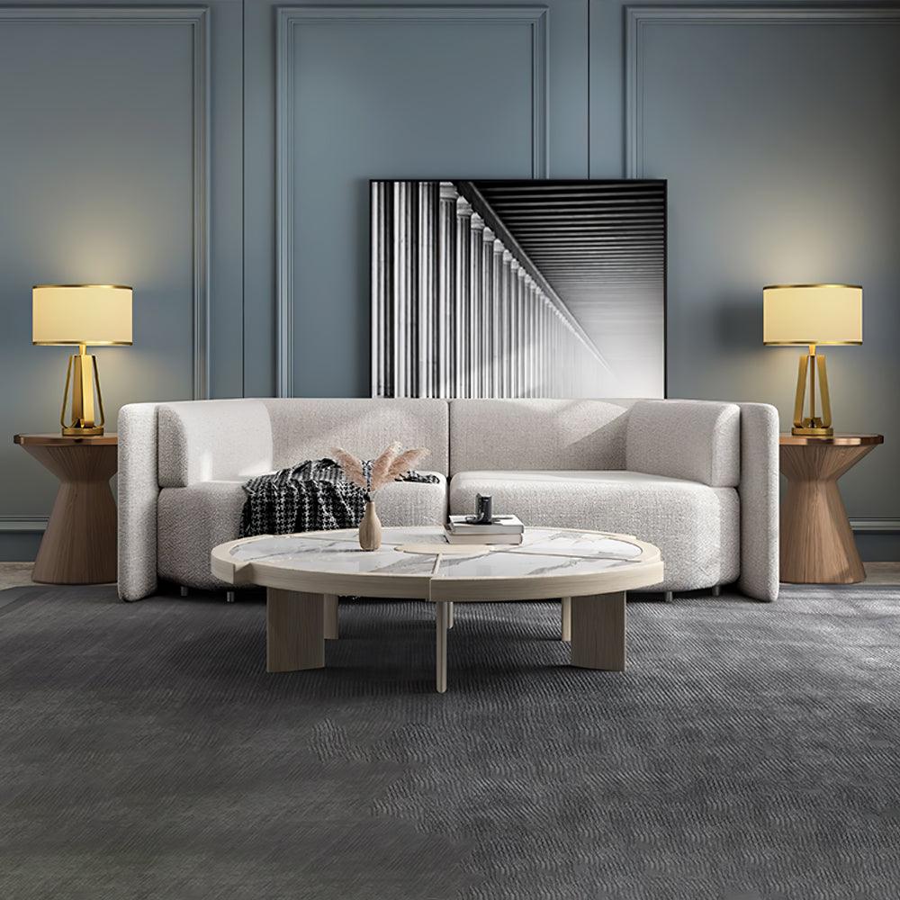Linorira Luxe Tischleuchte aus Stoff