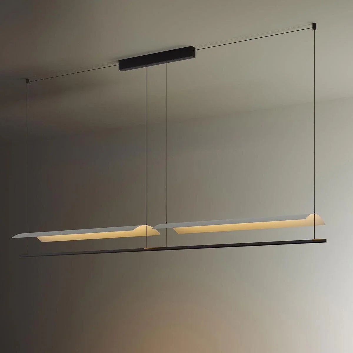 Stratos lineare Pendelleuchte