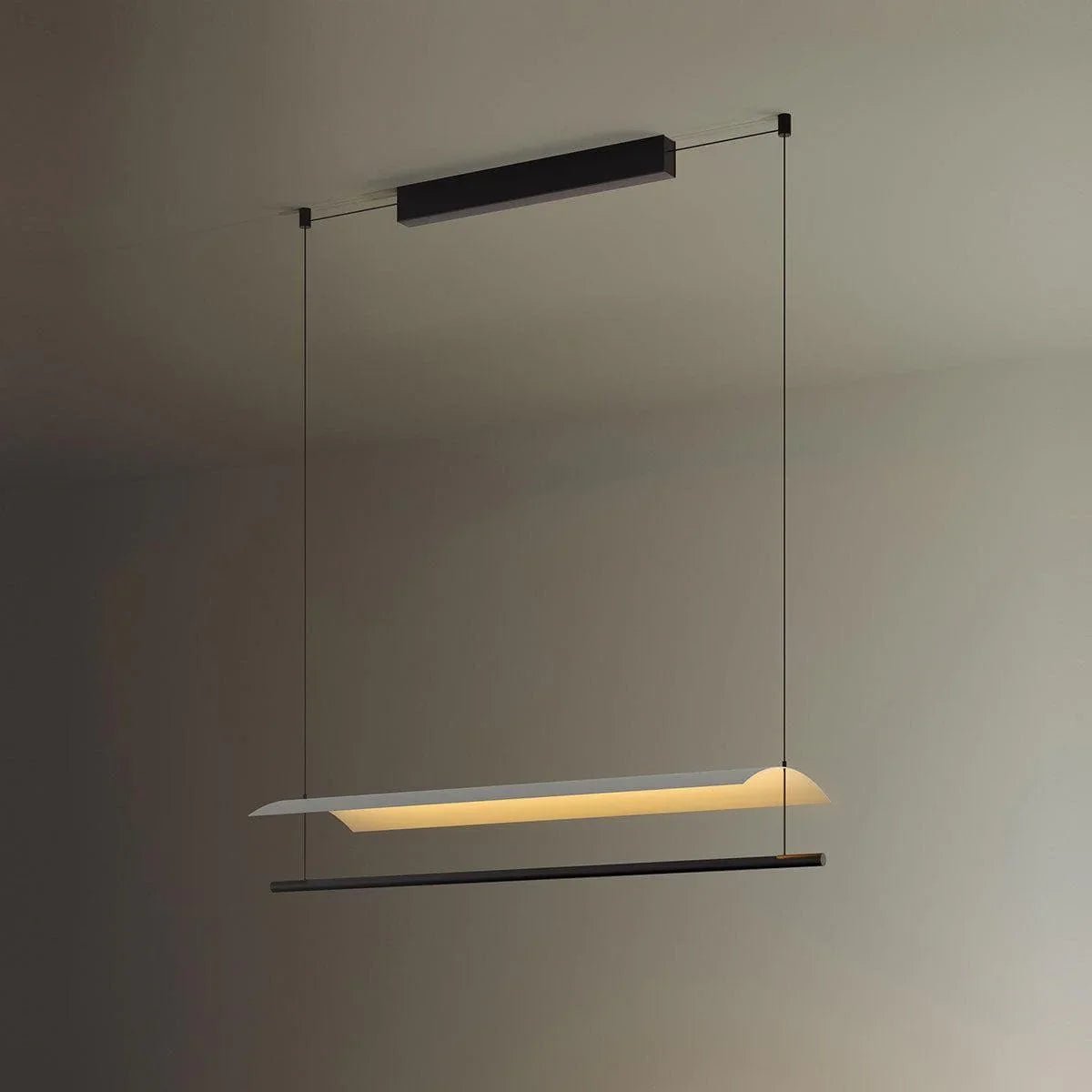 Stratos lineare Pendelleuchte