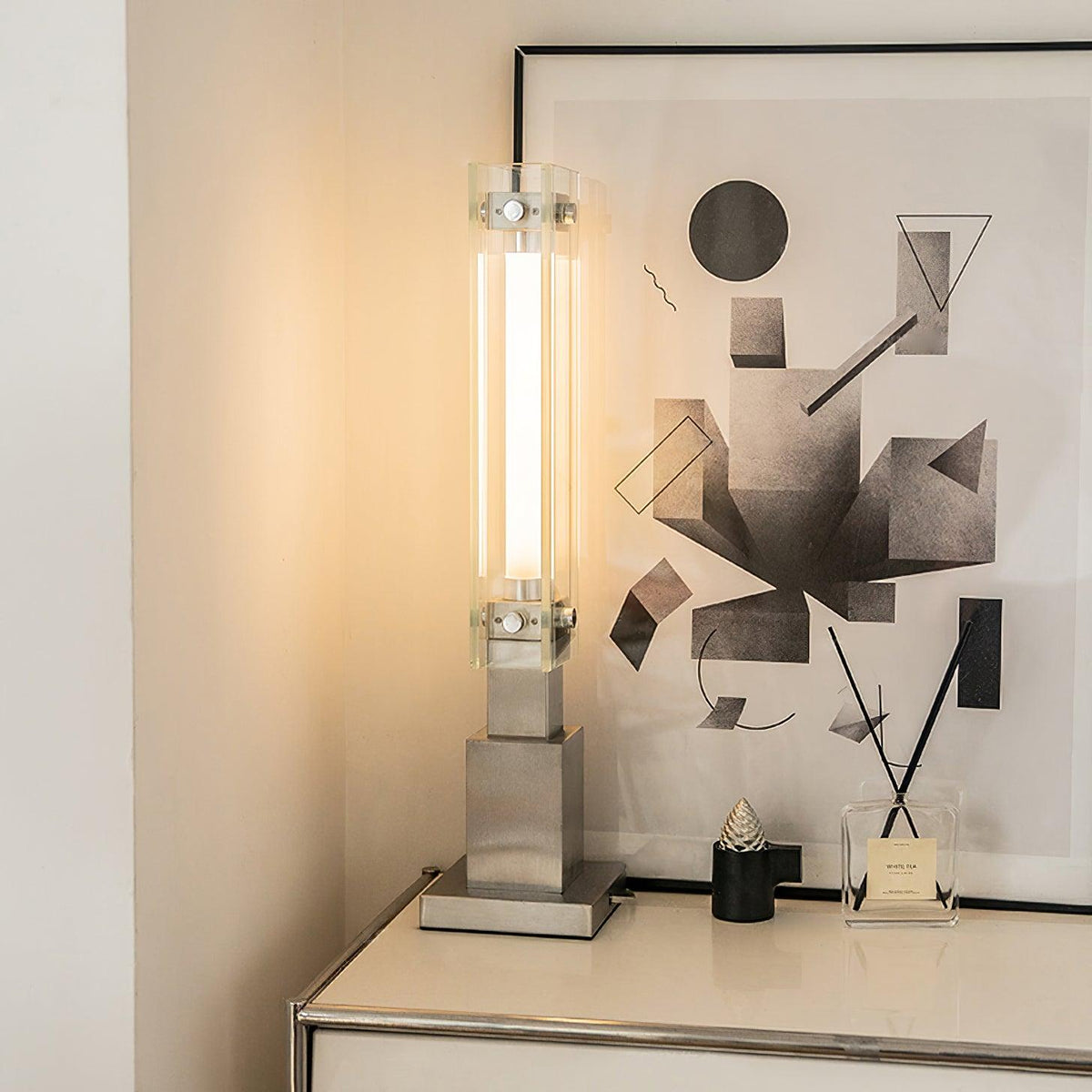 Uloril Moderne Acryl-Tischlampe