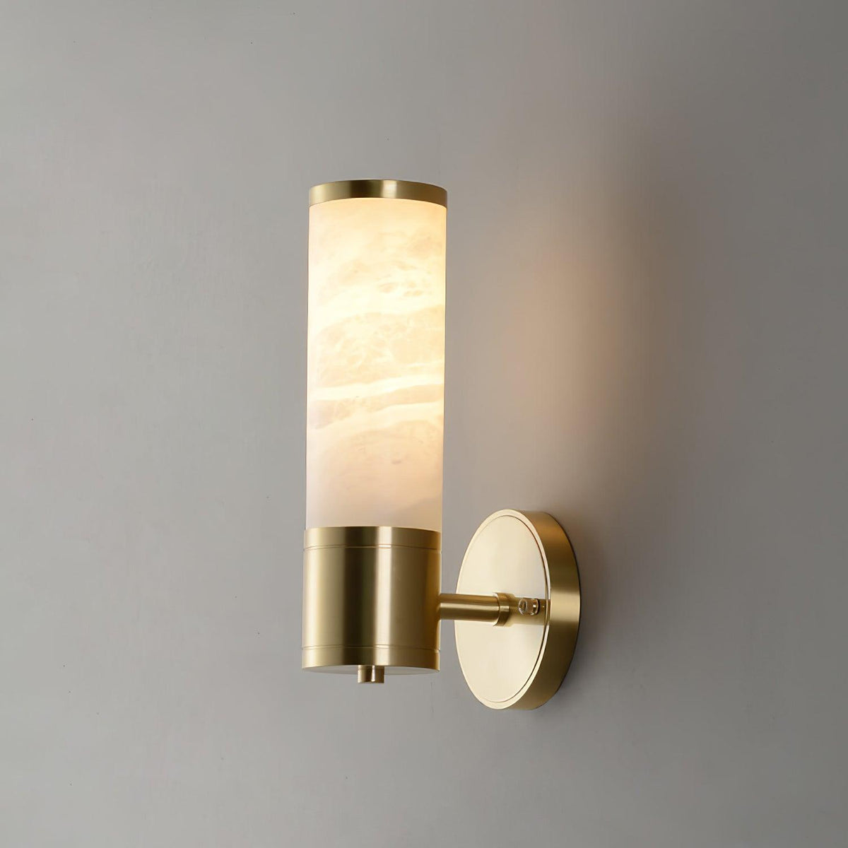 Tira Minimalistische Wandleuchte aus Alabaster