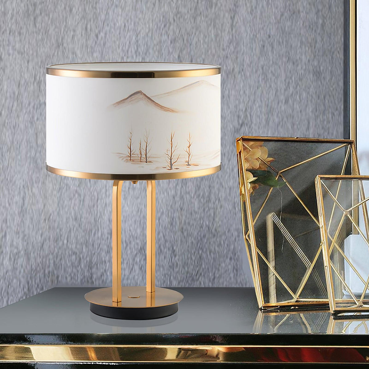 Teriinira Tischlampe aus Metall