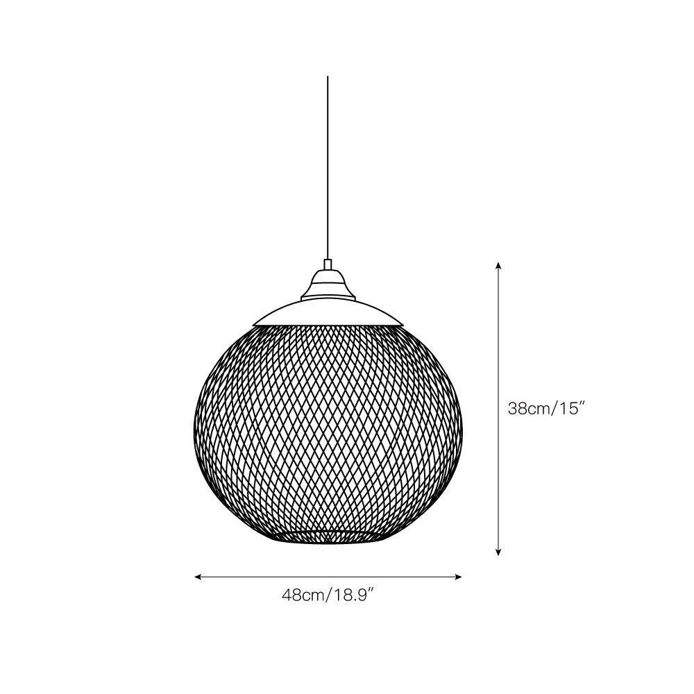 Aursorir Mesh-Pendelleuchte