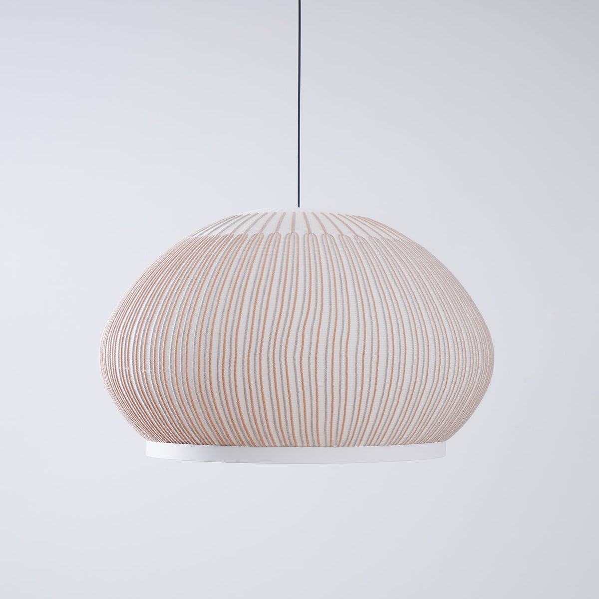 Lineiella Minimalistische Stoff-Pendelleuchte