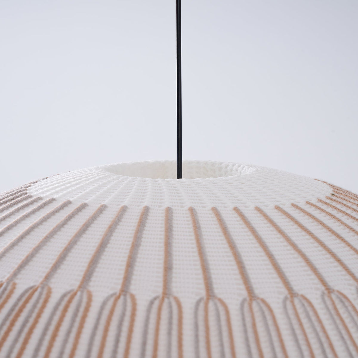 Lineiella Minimalistische Stoff-Pendelleuchte