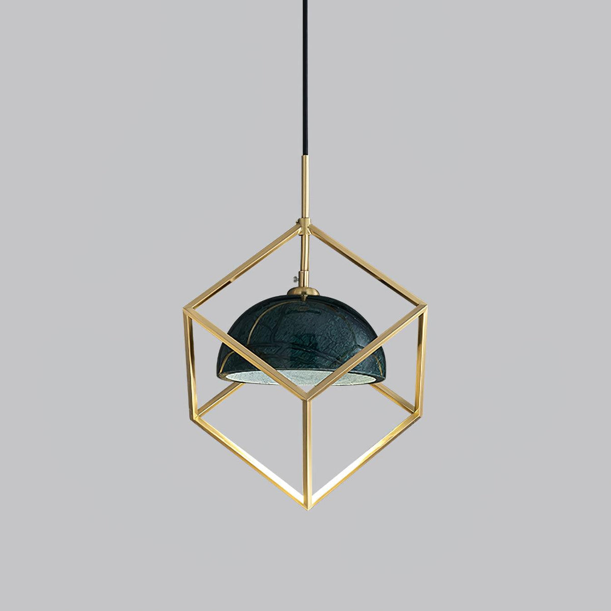 Cubo moderne Pendelleuchte aus Messing