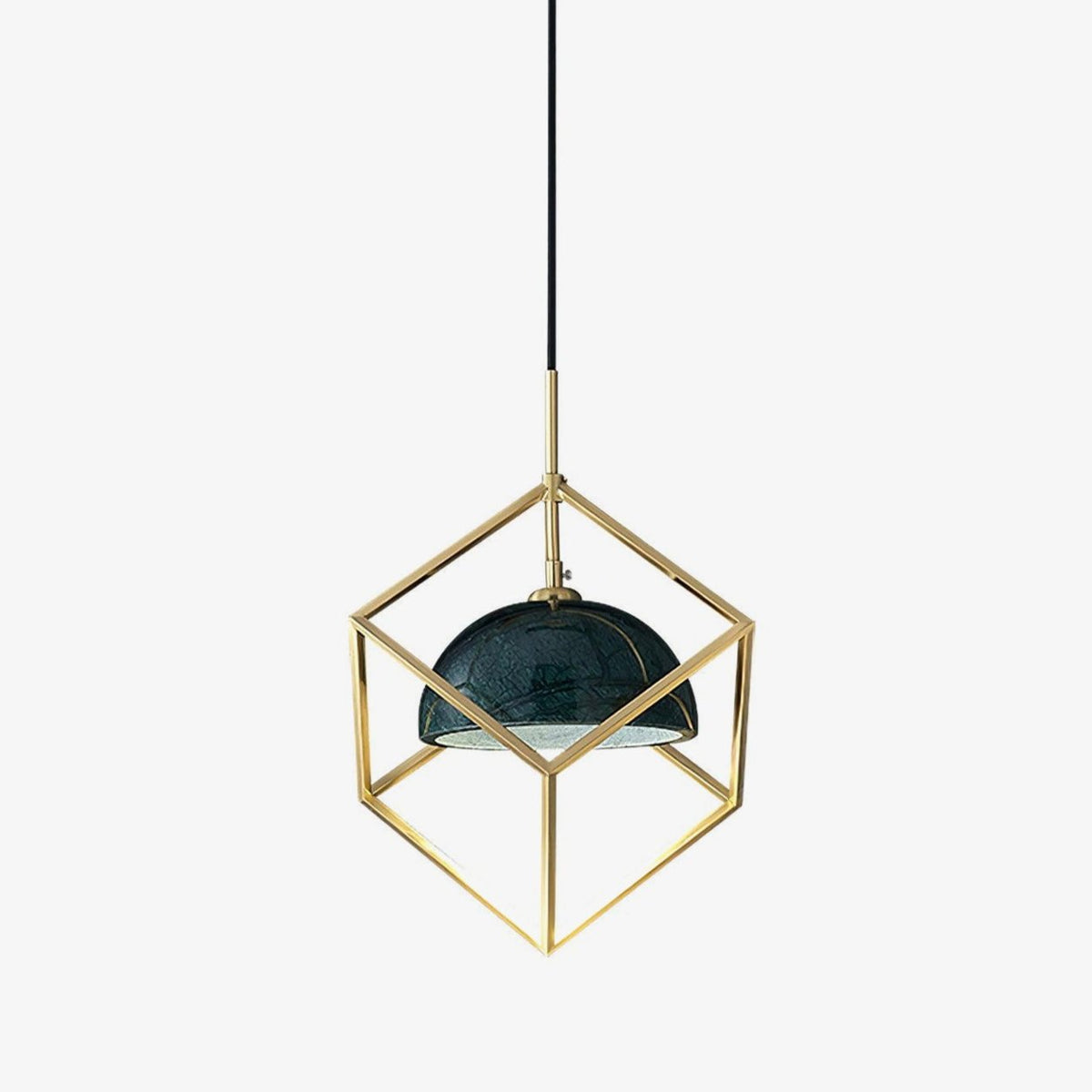 Cubo moderne Pendelleuchte aus Messing