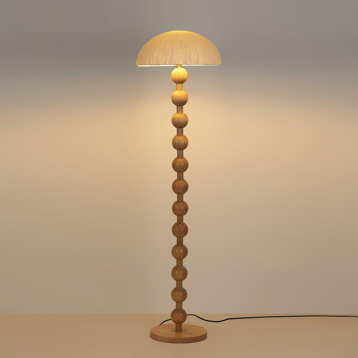 Lyliril Retro Holz Stehleuchte