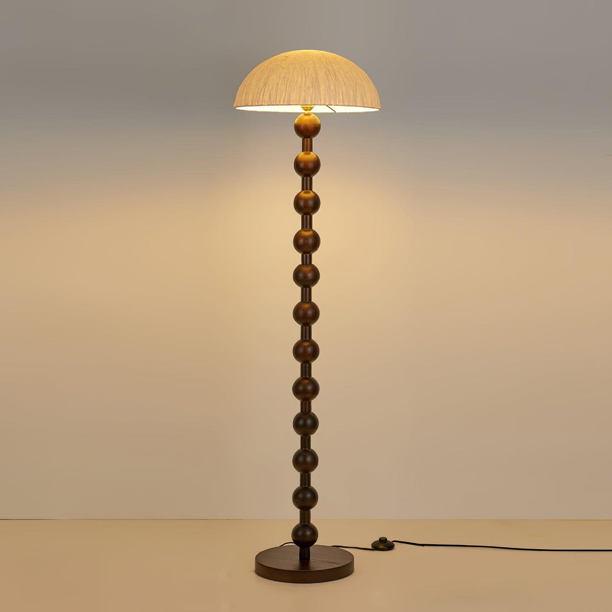 Lyliril Retro Holz Stehleuchte