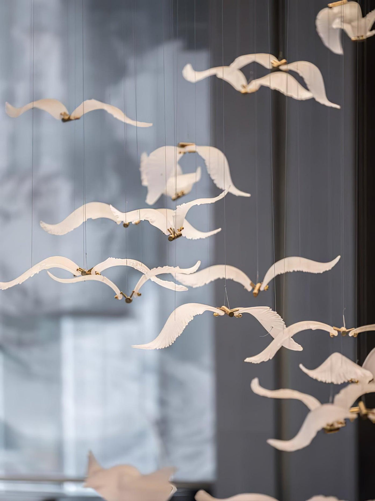 Faelis luxuriöser Kronleuchter aus Glas
