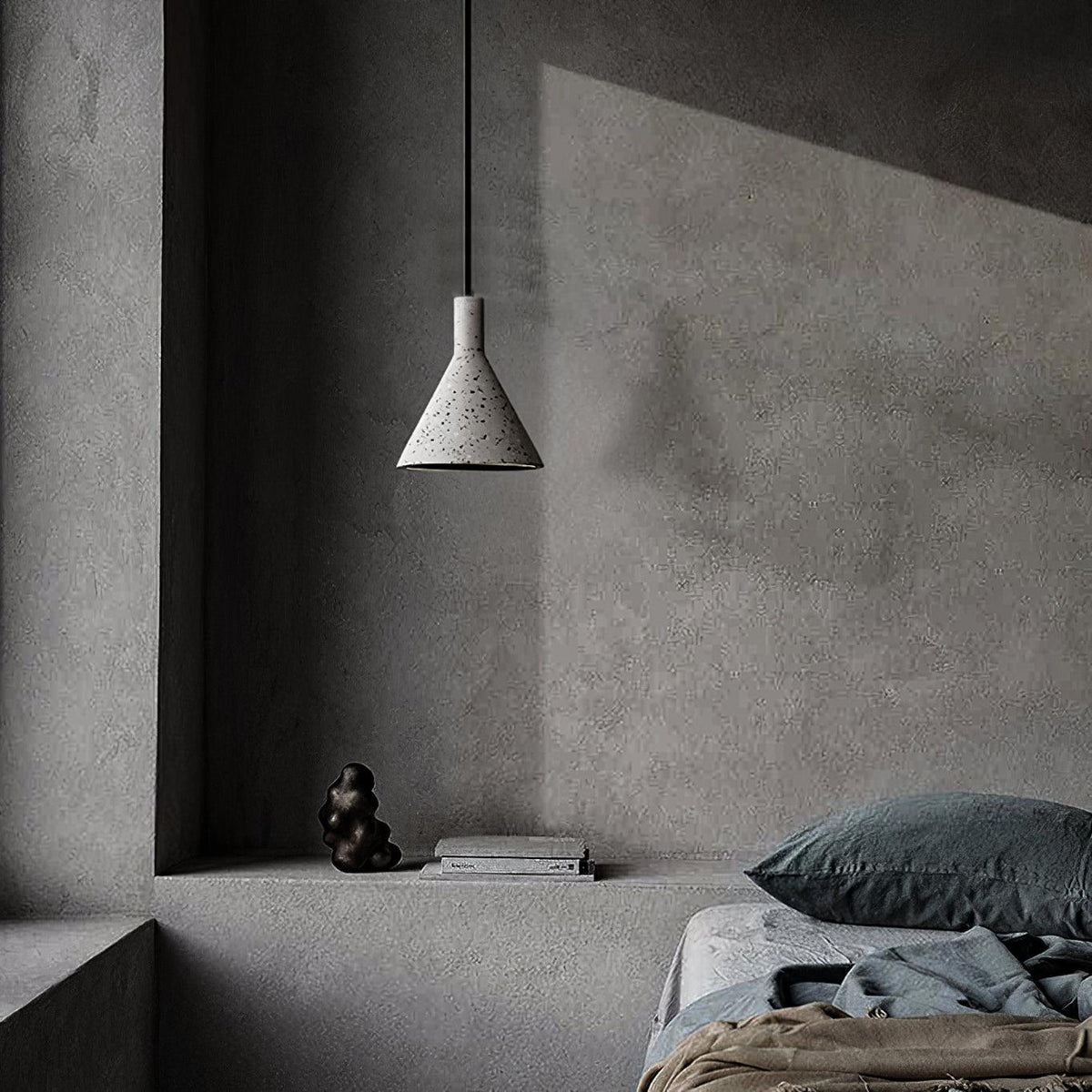 Marisaya Minimalistische Zement-Pendelleuchte