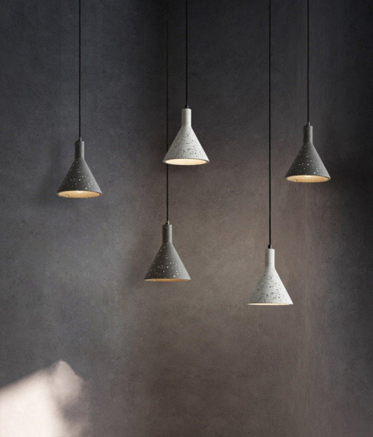 Marisaya Minimalistische Zement-Pendelleuchte