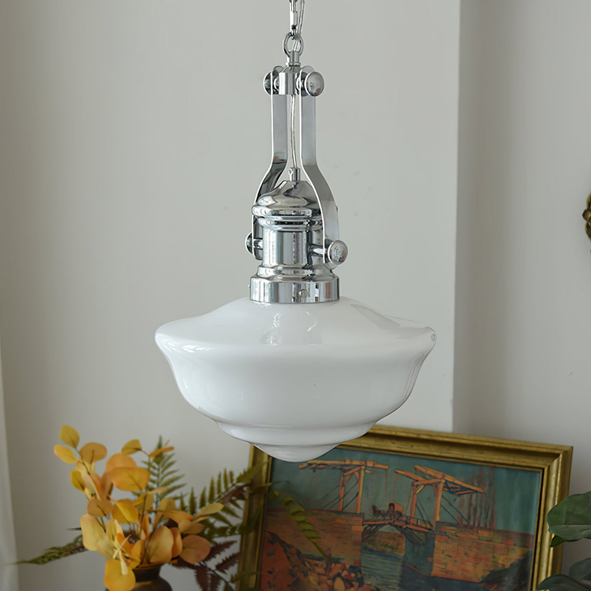 Zomiria Premium Nordische Kunstglas-Pendelleuchte