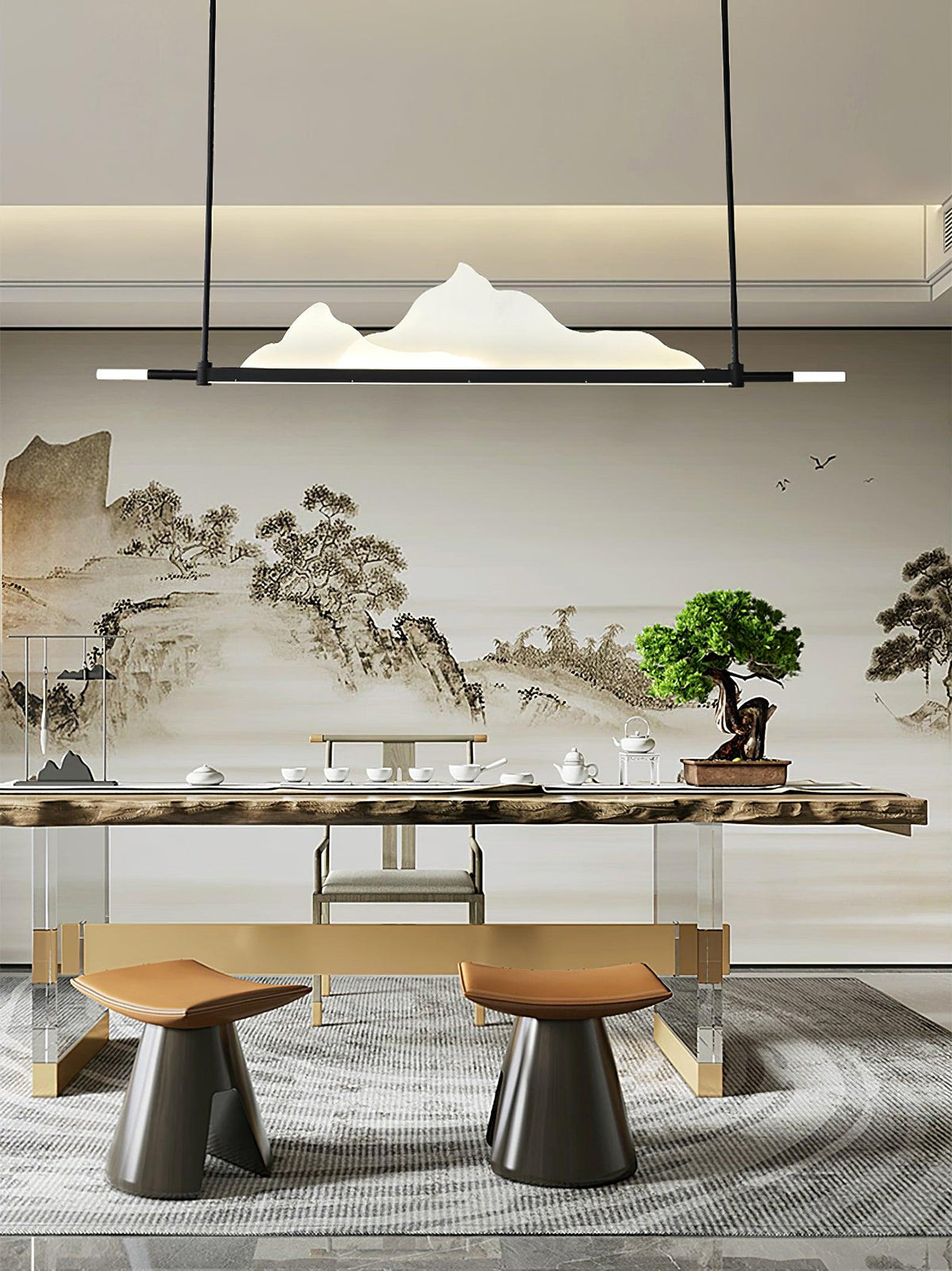 Uvineth Elegance Mountains Pendelleuchte