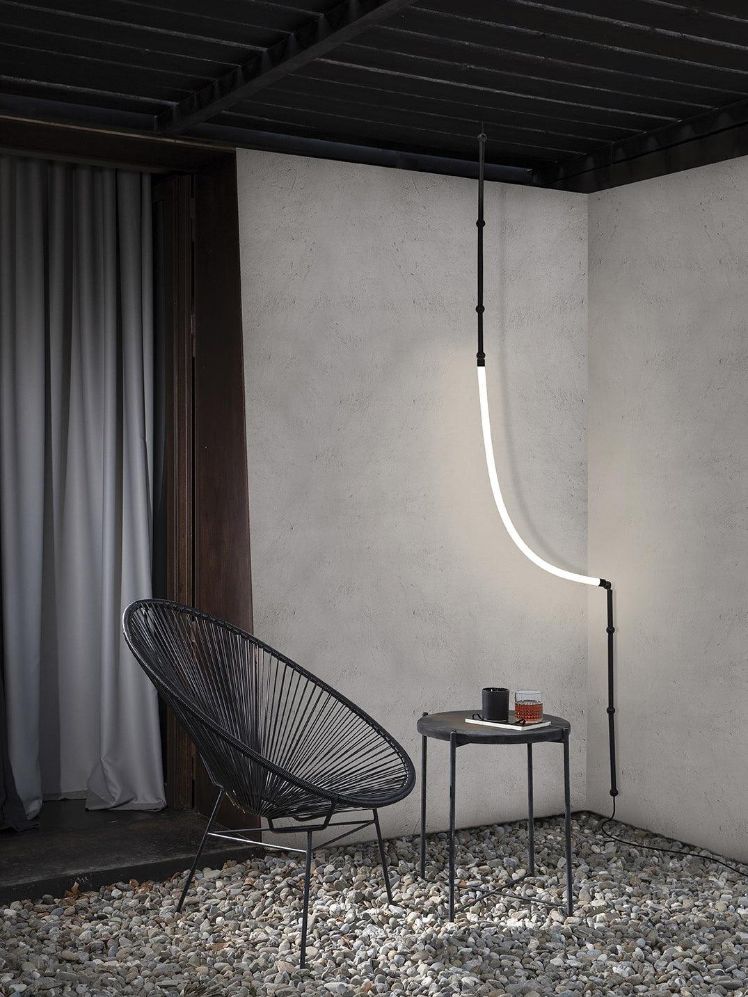 Rio Kronleuchter Leda LED flexibel moderne skulpturale
