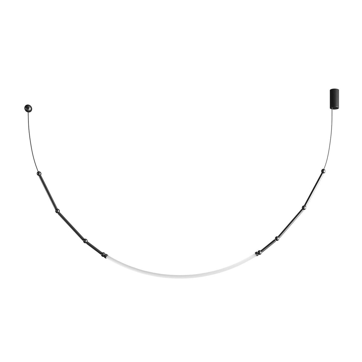 Rio Kronleuchter Leda LED flexibel moderne skulpturale