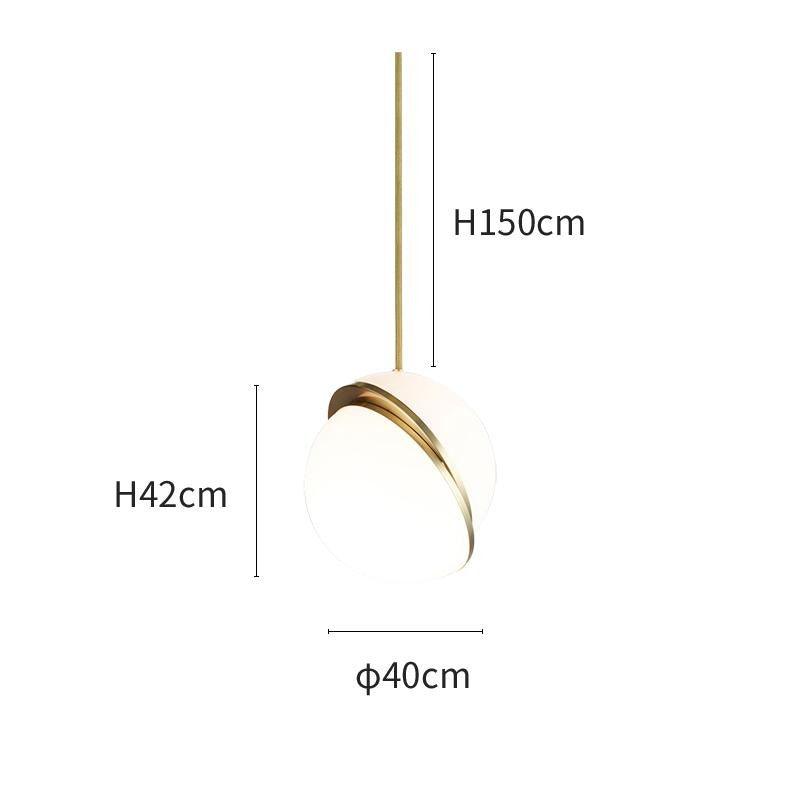 Cavira Pendelleuchte minimalistisch und aus Glas
