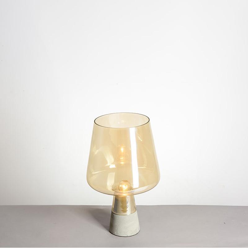 Elairella Minimalistische Zement-Tischleuchte