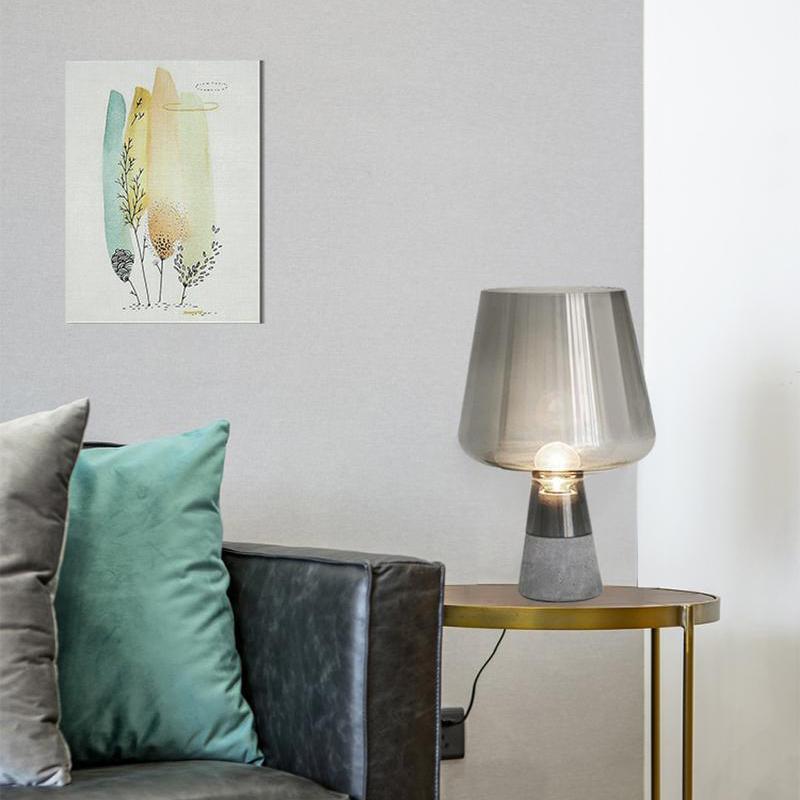 Elairella Minimalistische Zement-Tischleuchte