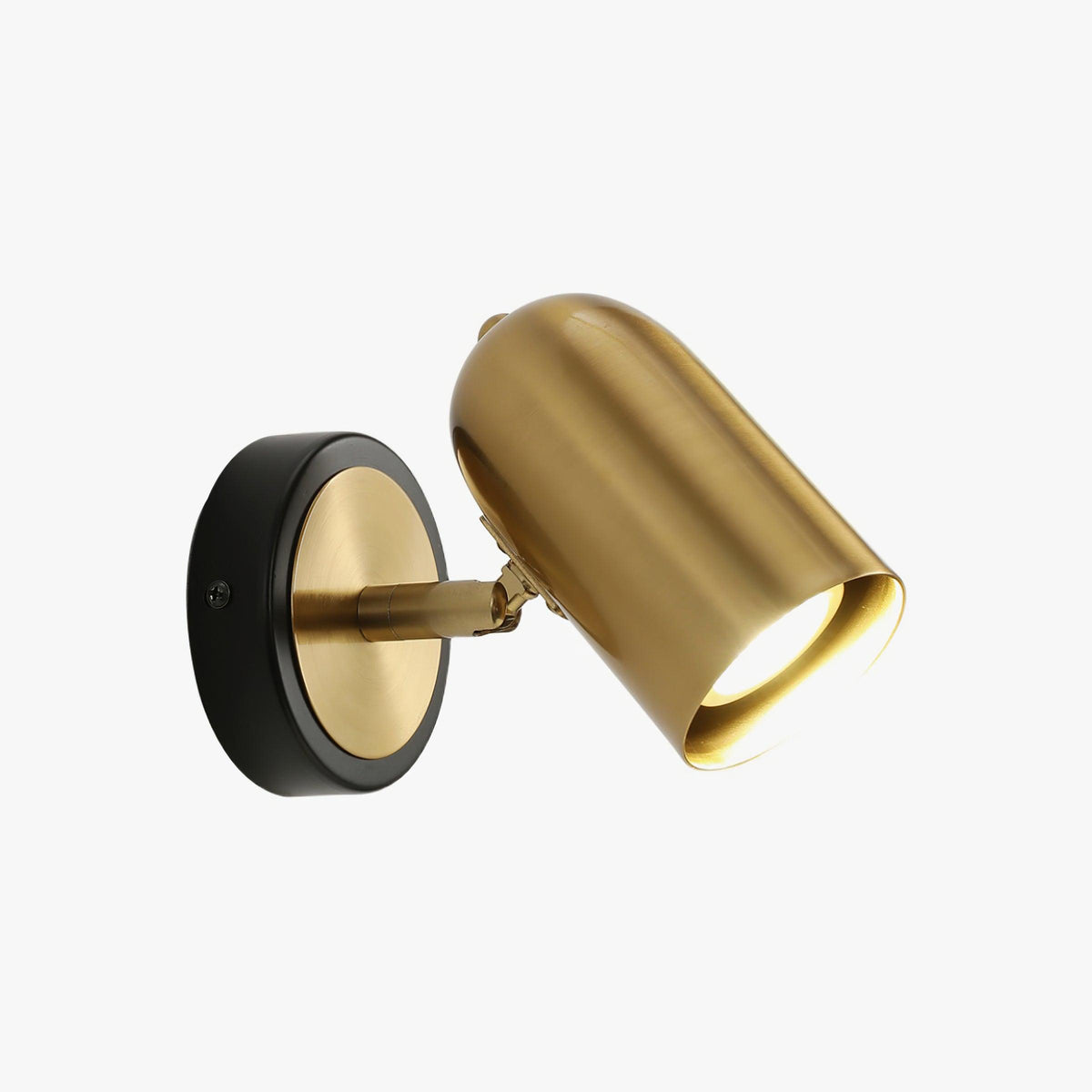 Oriaira zeitgenössische minimalistische Gold-Wandleuchte