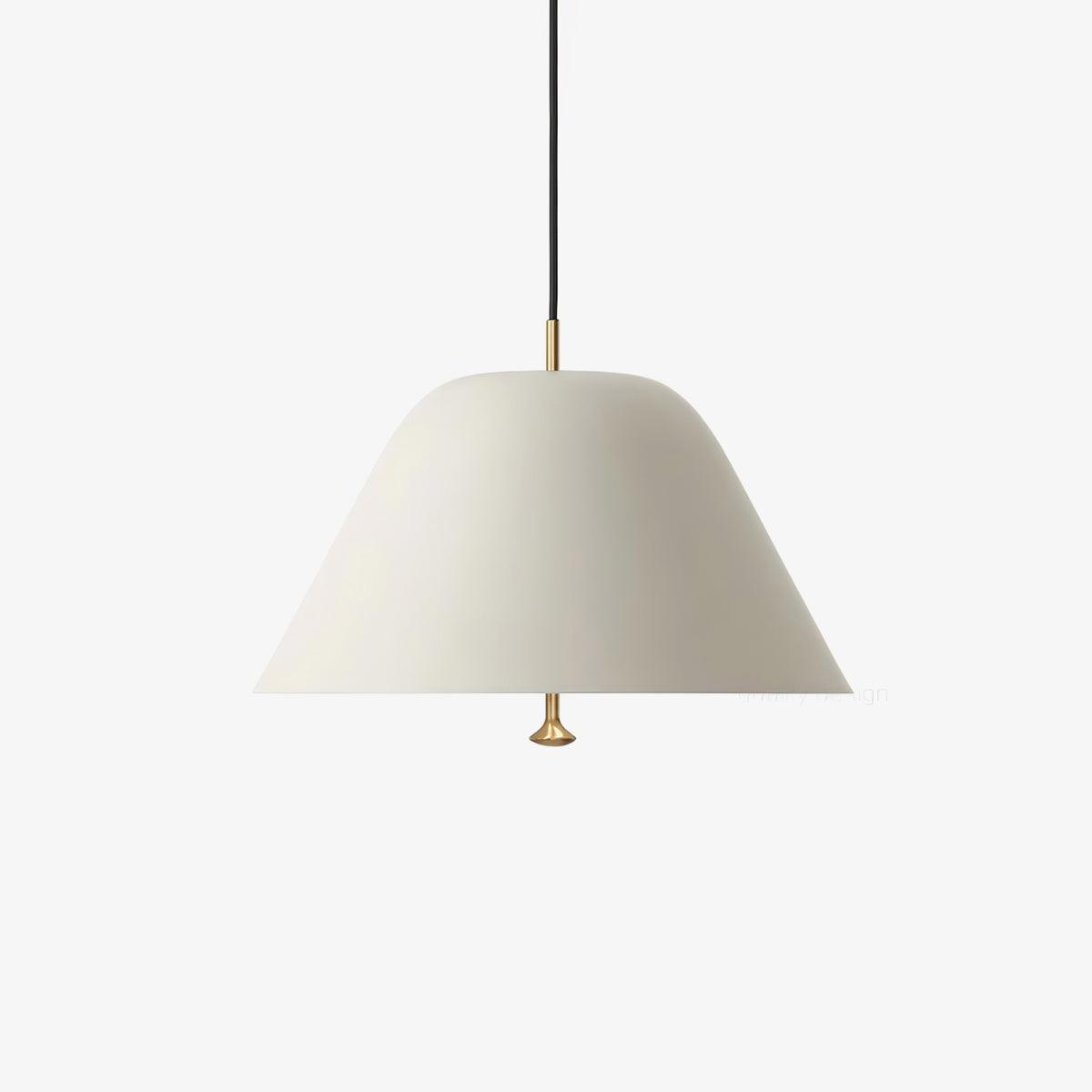 Evir Pendelleuchte Glockenform Glas Messing Minimalistisch