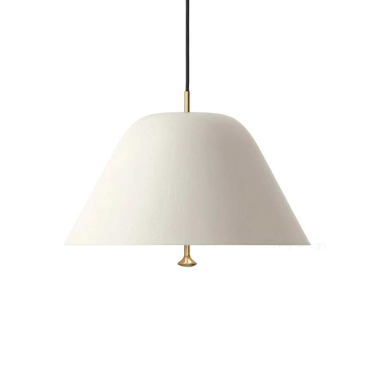 Evir Pendelleuchte Glockenform Glas Messing Minimalistisch