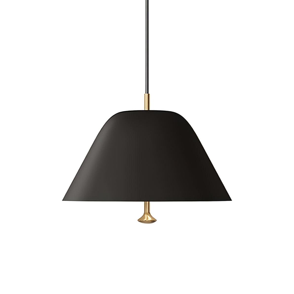 Evir Pendelleuchte Glockenform Glas Messing Minimalistisch