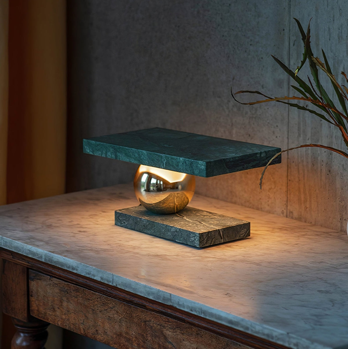Andrew Tischlampe aus Marmor