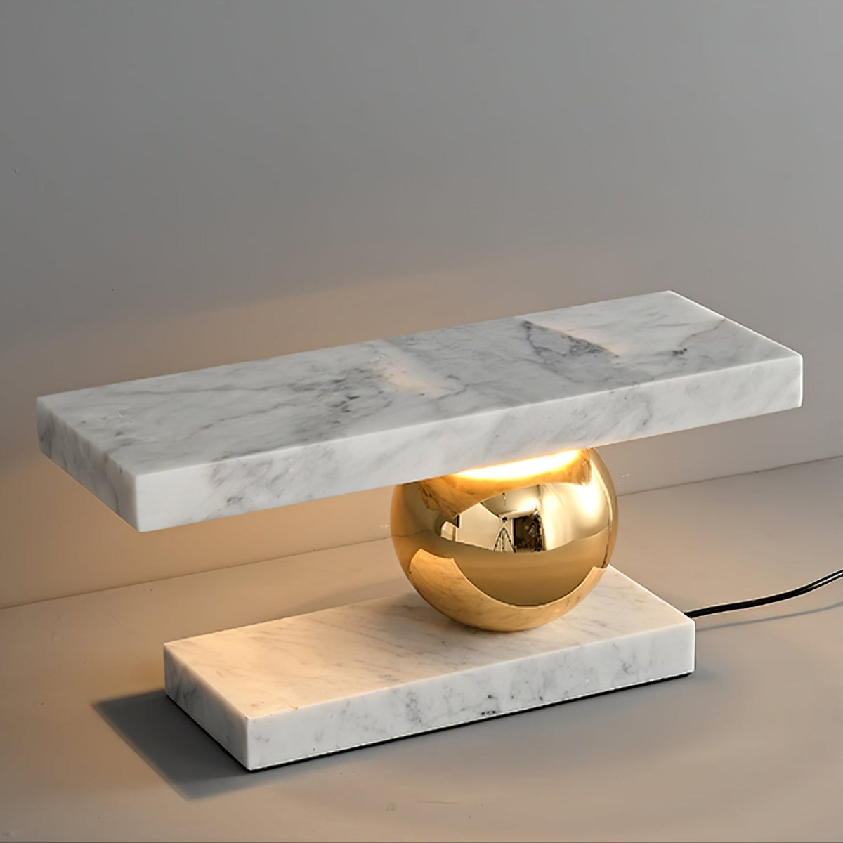 Andrew Tischlampe aus Marmor