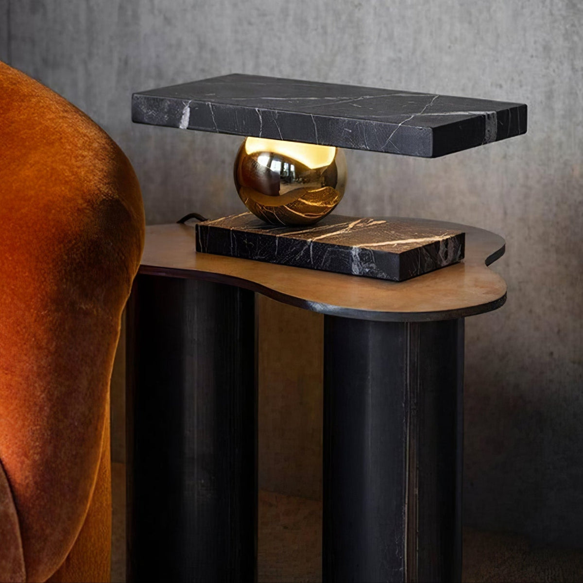 Andrew Tischlampe aus Marmor