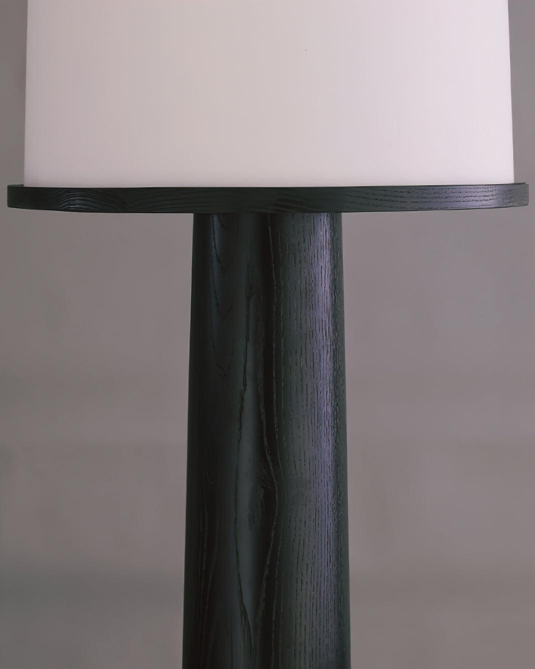 Jennifer Tischleuchte aus Holz im modernen Stil