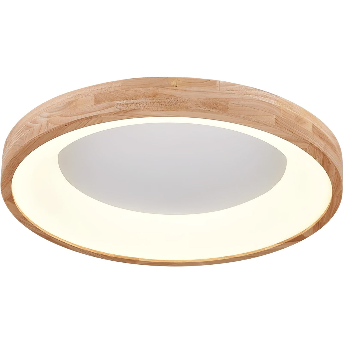 Uphae zeitgenössische minimalistische quadratische Holz-Deckenleuchte