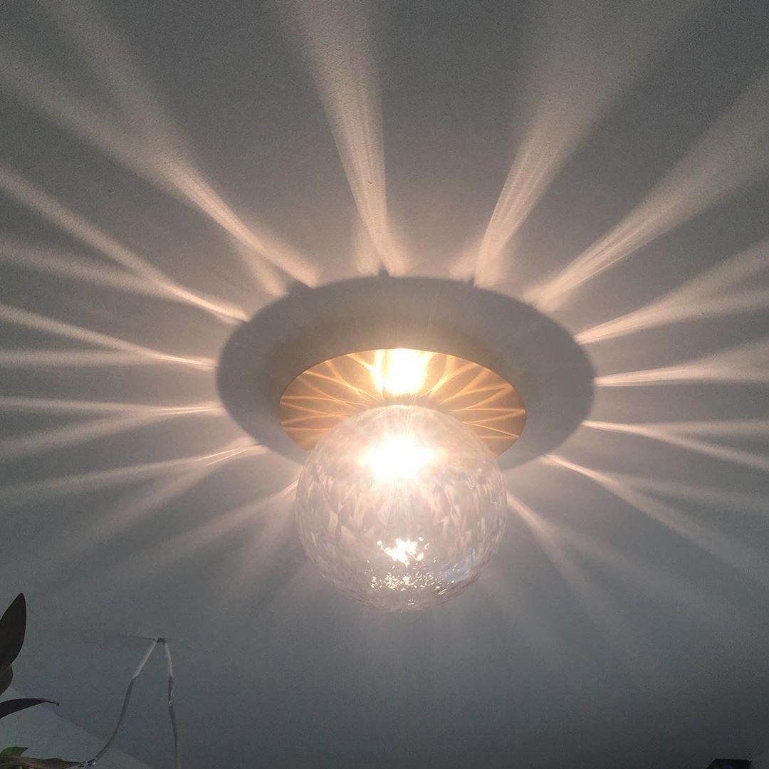 Nifte Wandleuchte Disc Kugel Minimalistisch
