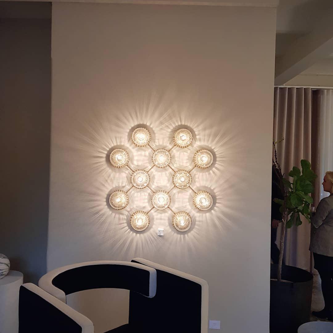 Nifte Wandleuchte Disc Kugel Minimalistisch