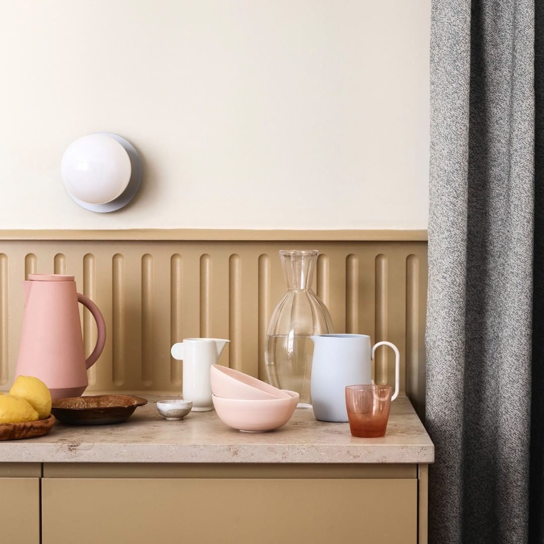 Nifte Wandleuchte Disc Kugel Minimalistisch