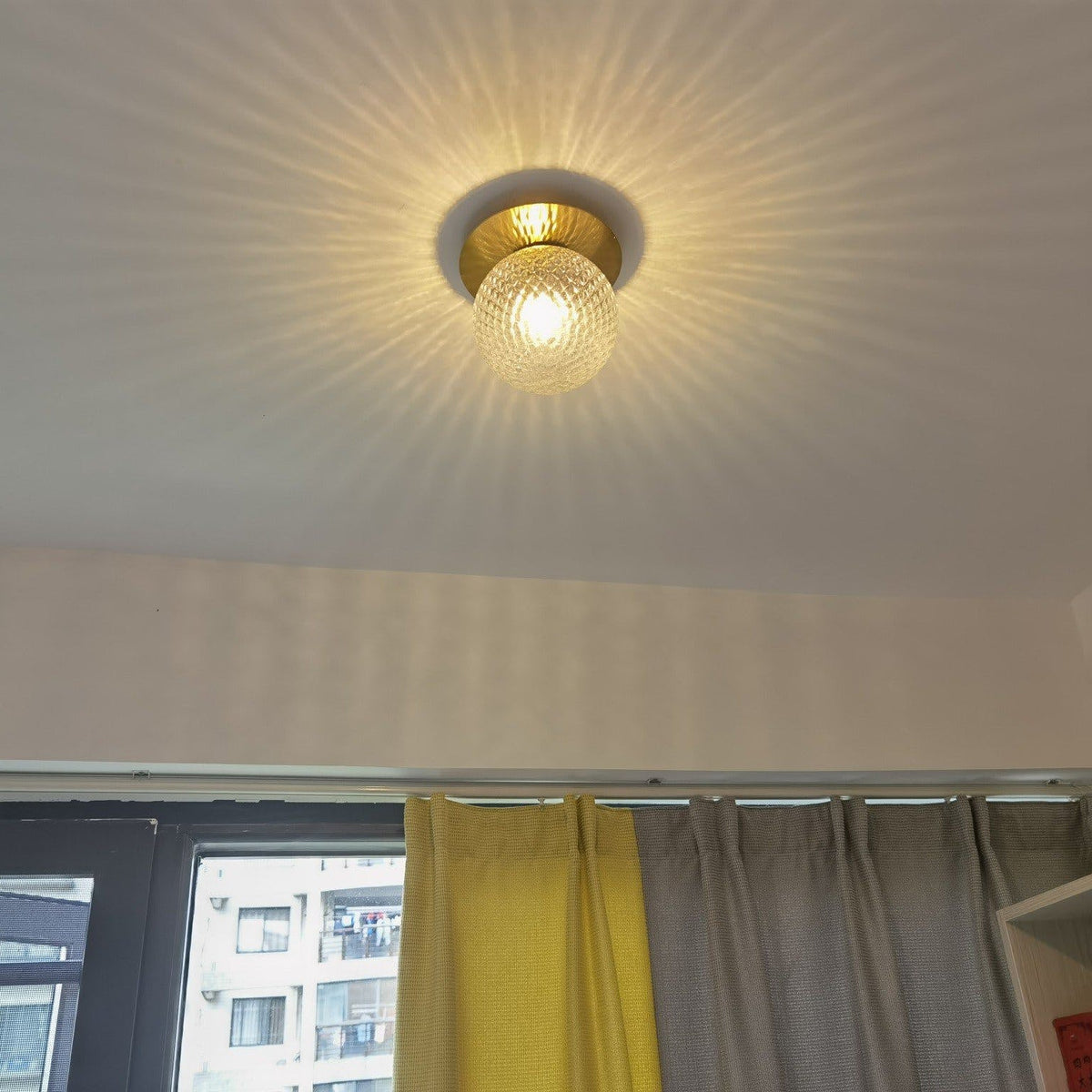 Nifte Wandleuchte Disc Kugel Minimalistisch