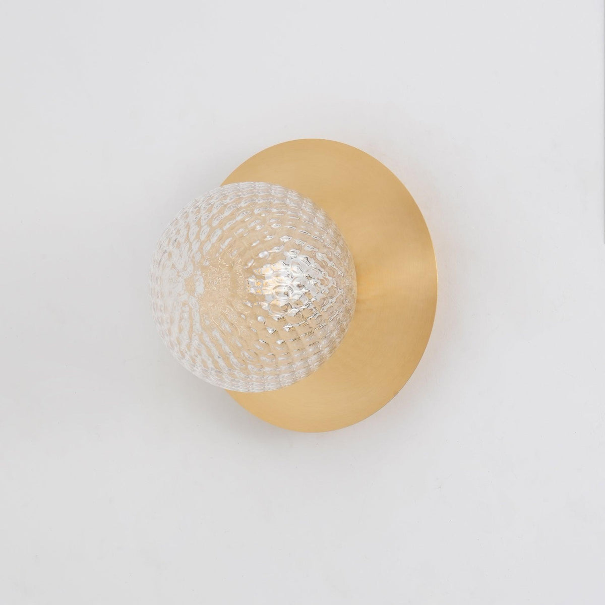 Irinor Premium zeitgenössische Kunst-Wandleuchte aus Messing