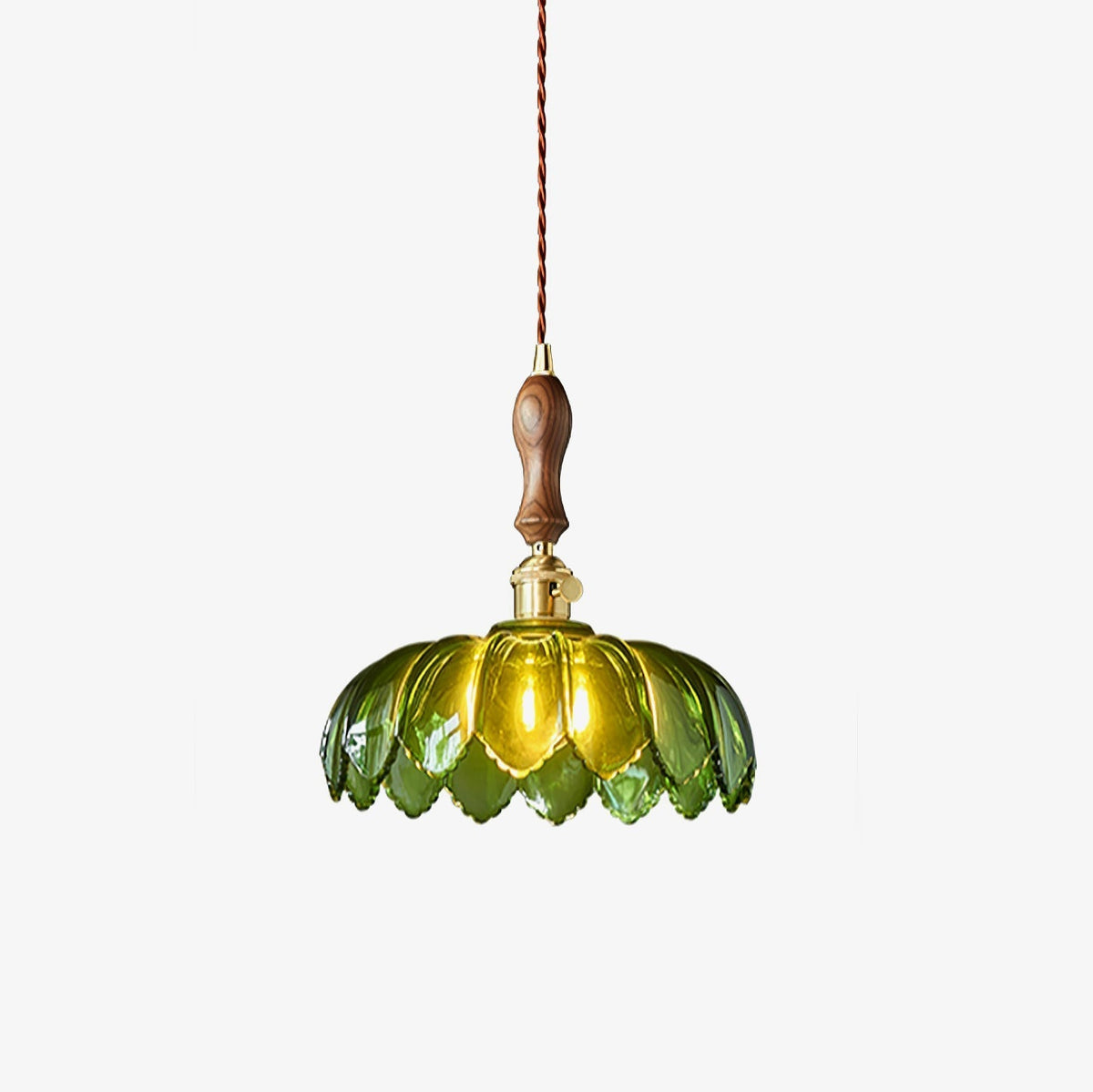 Fioracn Pendelleuchte aus Holz im luxuriösen Design