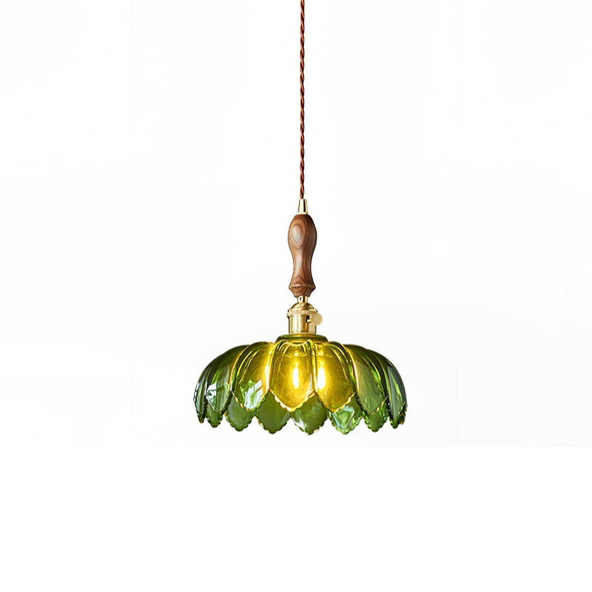 Fioracn Pendelleuchte aus Holz im luxuriösen Design