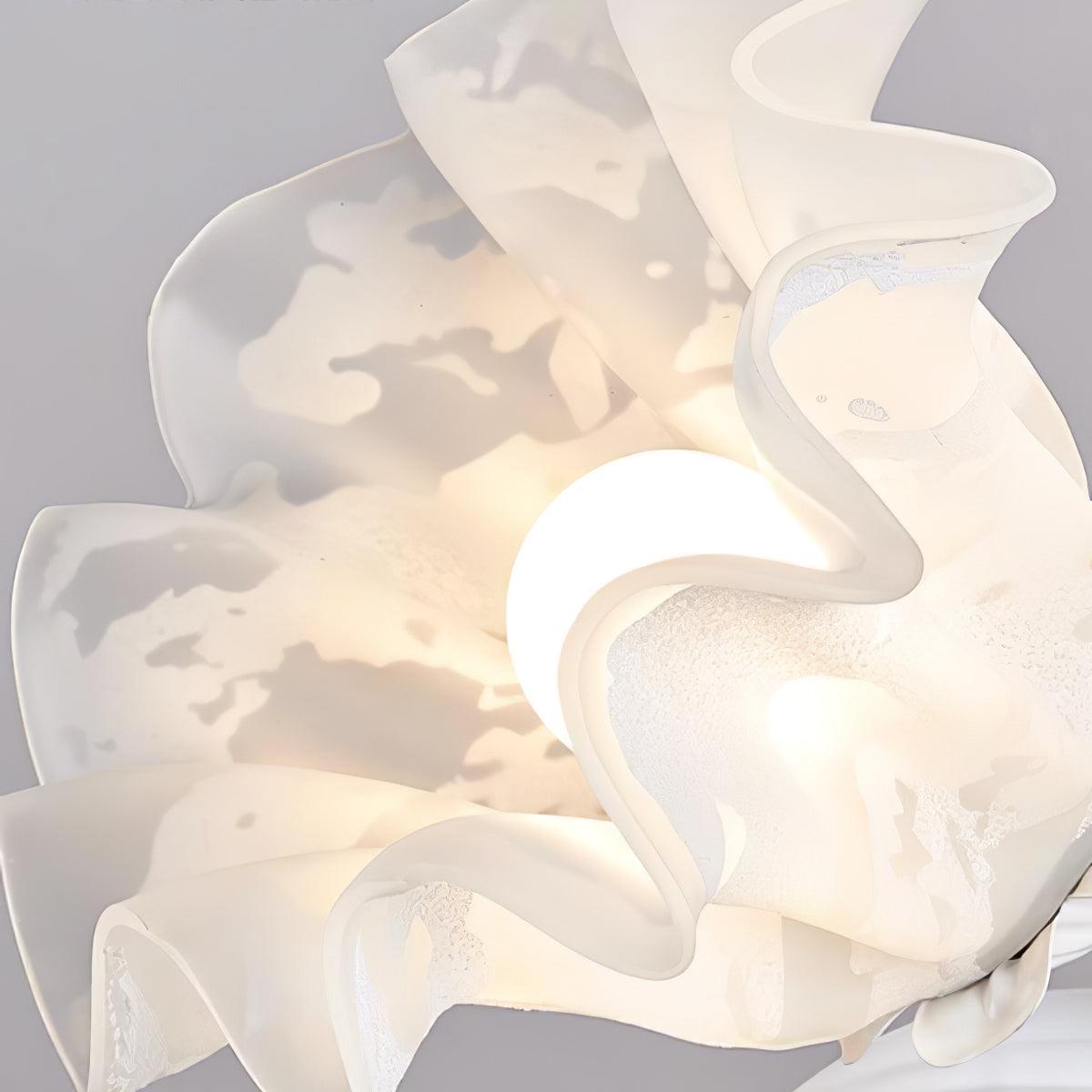 Zorien Acryl-Blumen-Tischlampe