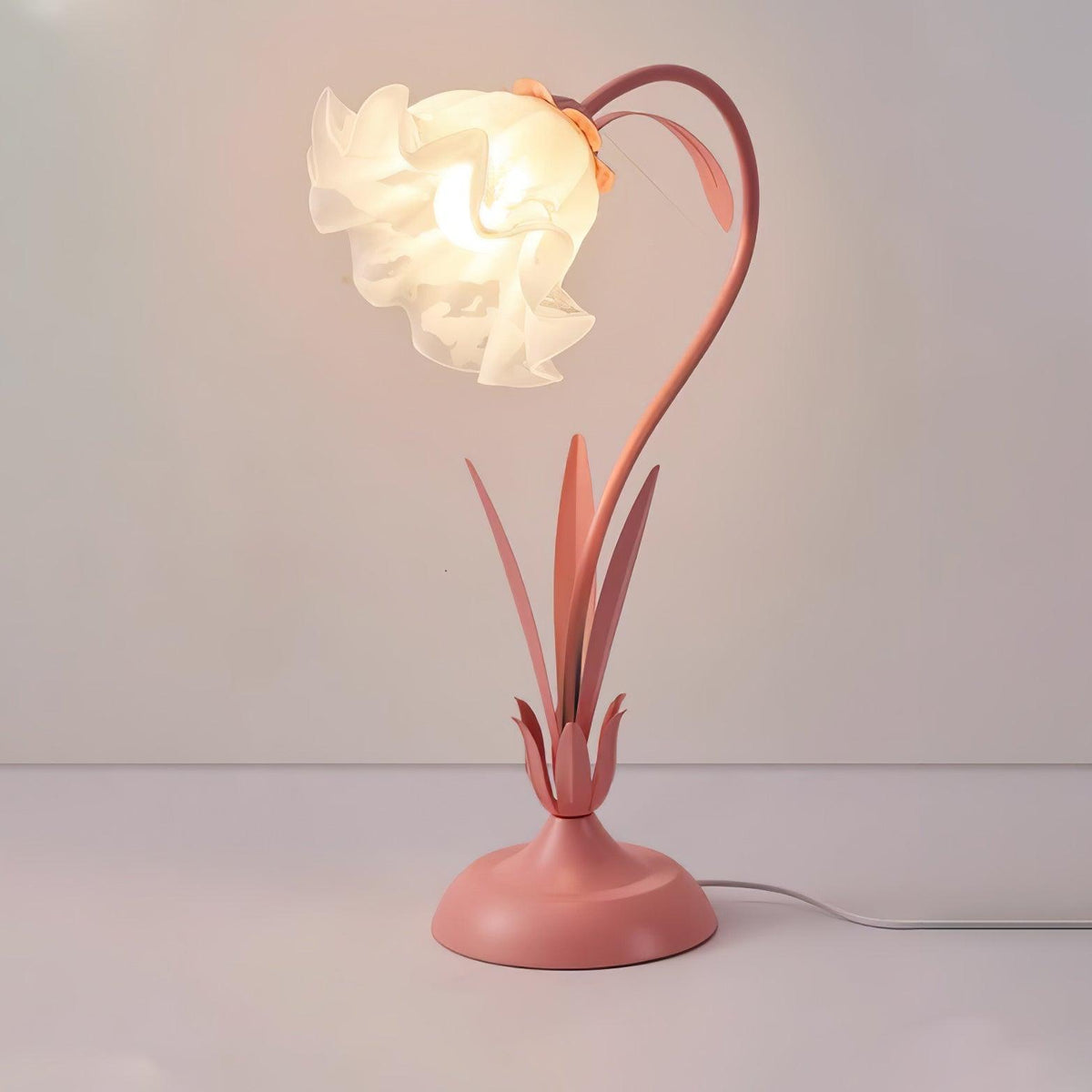 Zorien Acryl-Blumen-Tischlampe