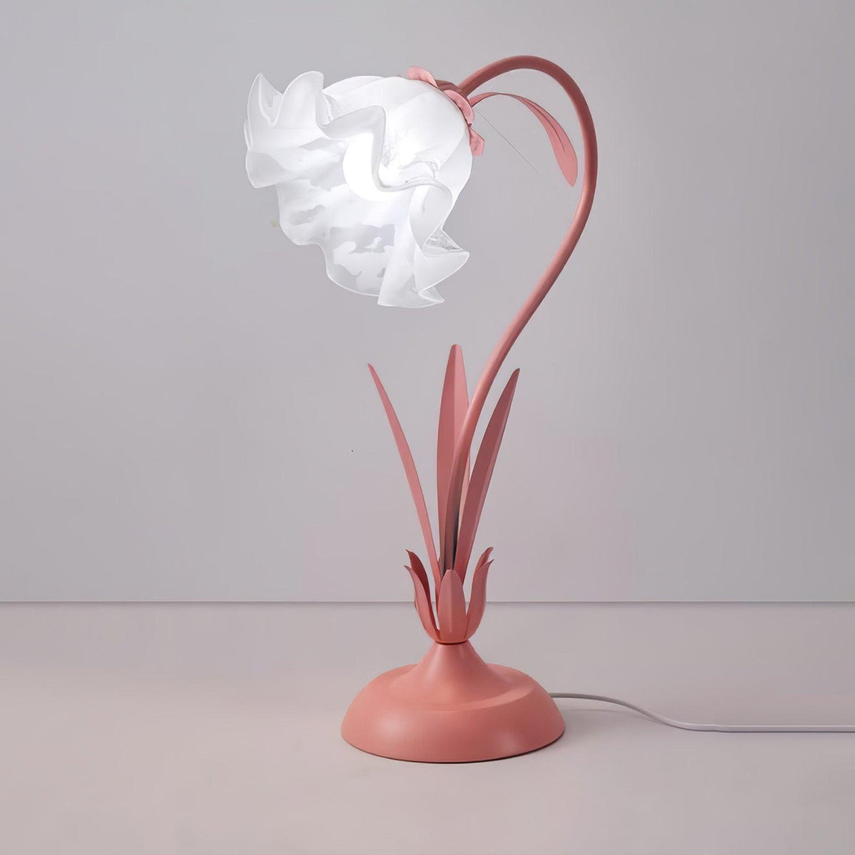 Zorien Acryl-Blumen-Tischlampe