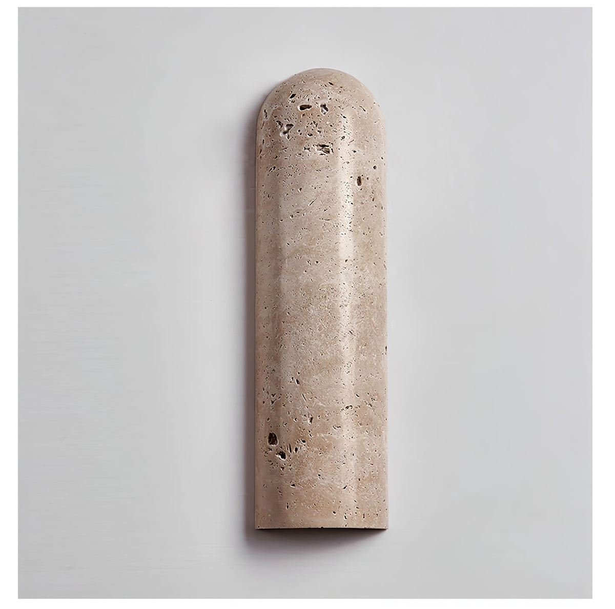Olvenan Travertine-Wandleuchte